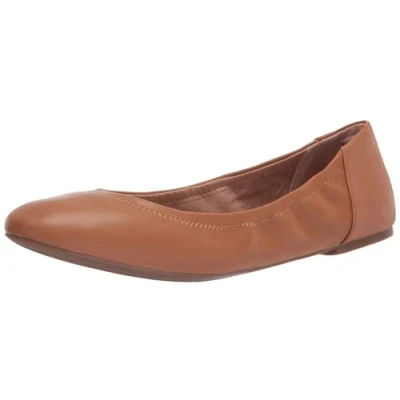 Afbeelding van Amazon Essentials Belice Slip On Ballet Flat, camel, 8
