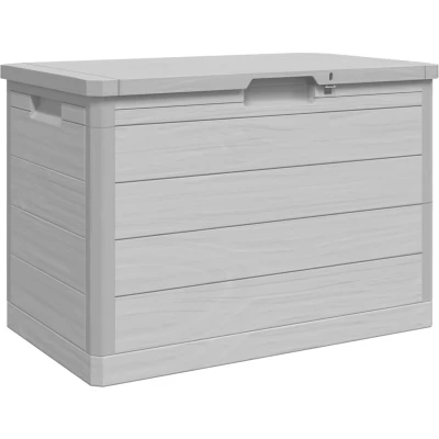 Afbeelding van Kussenbox 77,5x44,5x53 cm polypropeen grijs