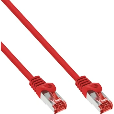 Afbeelding van InLine 76450R, 0,5 m, Cat6, S/FTP (S STP), Rouge