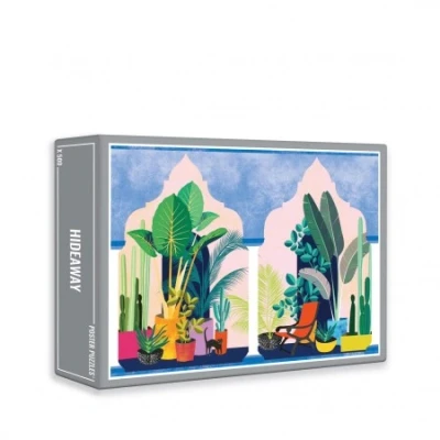Afbeelding van Cloudberries Hideaway Leuke, Moderne Legpuzzel met 500 Stukjes voor Volwassenen, Coole Kamerplanten en Cactussen als Thema (500 stukjes)