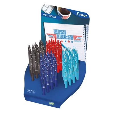 Afbeelding van 60x Balpen PILOT Begreen Acroball medium assorti