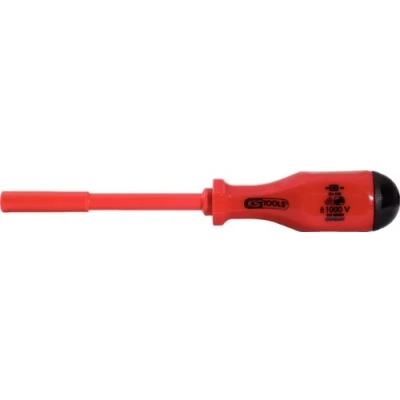 Afbeelding van KS Tools, Schroevendraaiers, 1/4&quot;&quot; geïsoleerde bitschroevendraaier met magazijn (Zeshoekig)