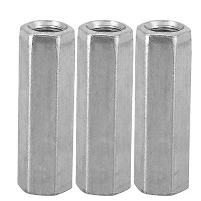 Afbeelding van 10 stuks M8 lange staafmoer zeskantmoer afstandhouder schroefdraadbevestigingen(M8*40)