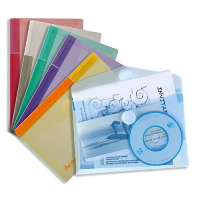 Afbeelding van Tarifold documentenmap Collection Color voor ft A6 (165 x 109 mm), pak van 6 stuks