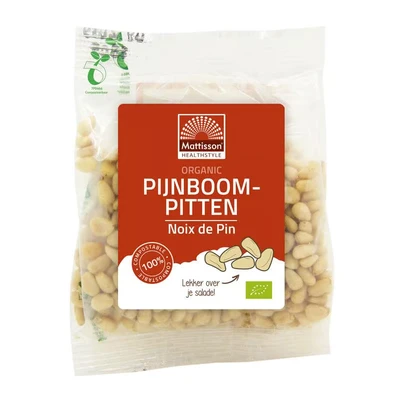 Afbeelding van Mattisson Pijnboompitten bio 100 g