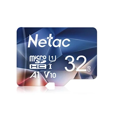 Afbeelding van Netac 32 GB microSDHC geheugenkaart, Micro SD kaart R/W tot 90/30MB/s, TF 4K Full HD video opname, UHS I, C10, U3, A1, V10, voor camera, smartphone, beveiligingssysteem, drone, dashcam, gopro