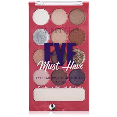 Afbeelding van Sunkissed Eye Must Have Eyeshadow &amp; Highlighter Palette
