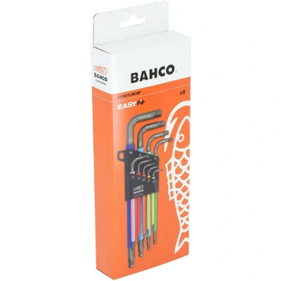 Afbeelding van Bahco C1997TORX/9P T profiel Haakse schroevendraaierset 9 delig