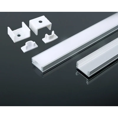 Afbeelding van V TAC VT 8113 LED stripverlichting Montageset met diffuser Zilver IP20