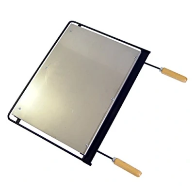 Afbeelding van Imex El Zorro Grillplaat, ijzer, 46,5 x 41 cm, grijs