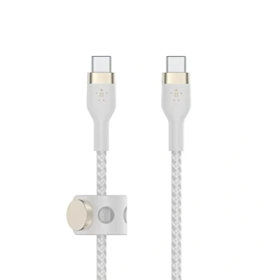 Afbeelding van Belkin Boost Up Charge Telefoniekabel Braided USB C to 2.0 1m Wit