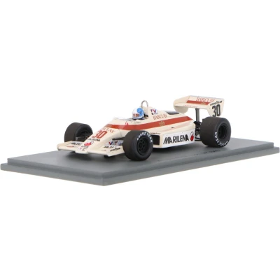 Afbeelding van Arrows A6 Spark Modelauto 1:43 1983 Chico Serra Racing Team S5783 Monaco GP Schaalmodel