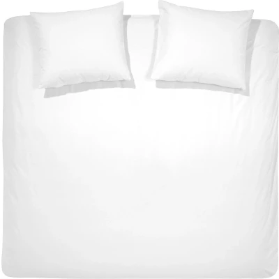 Afbeelding van Dekbedovertrek Flanel White