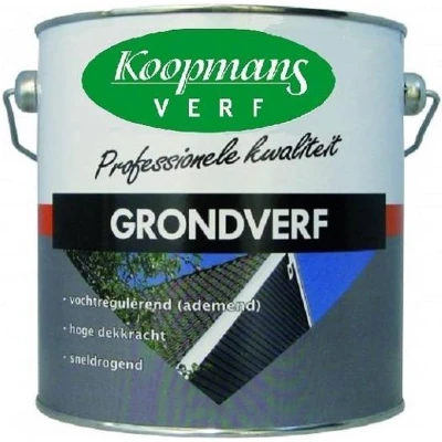 Afbeelding van Koopmans Grondverf 2,5 ltr wit Huis &amp; Interieur