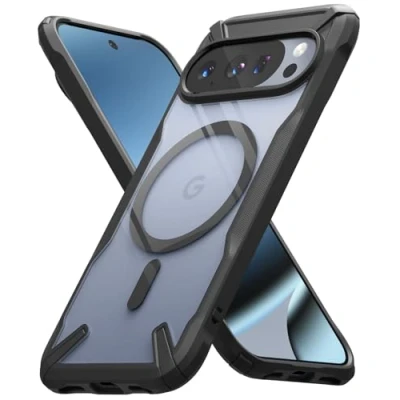 Afbeelding van Ringke Fusion X Magnetic Hoesje voor [Google Pixel 10 Pro / 10] Pixelsnap &amp; MagSafe Compatibel, Schokbestendig Design Bumper, Zware Bescherming Black