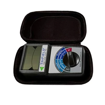 Afbeelding van RFandEMF Trifield EMF Meter Model TF2 met Zwarte Zachte Zak