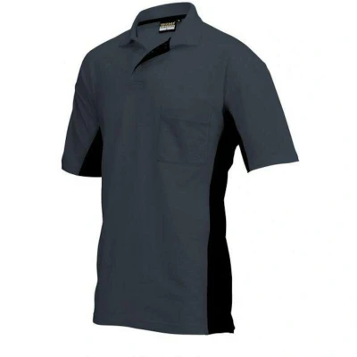 Afbeelding van Tricorp Poloshirt TP2000 Donkergrijs Zwart bi color mt.3XL