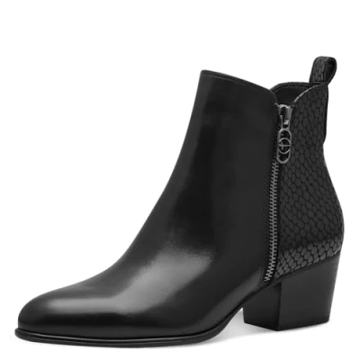 Afbeelding van Tamaris Core Dames Laarzen BLACK/STRUCT. Maat 41