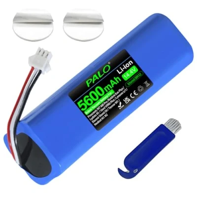 Afbeelding van Palogreen 14,4 V 5600 mAh Li Ion batterij voor Proscenic M8 Pro M7 Max Coredy L900, Kyvol Cybovac S31, Roidmi Eve Plus, Uoni V980 Plus Onson J30 robotstofzuiger