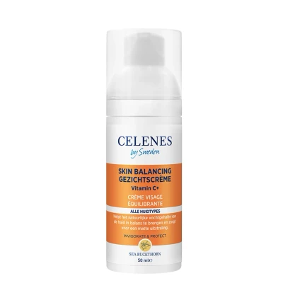 Afbeelding van Celenes by Sweden Sea Buckthorn Balancing Gezichtscrème Vette/Gecombineerde Huid 50ML