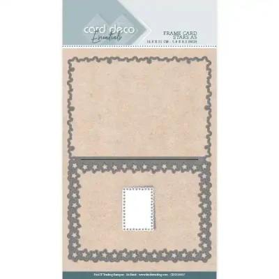 Afbeelding van Card Deco Essentials Frame Dies Stars A5