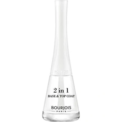 Afbeelding van Bourjois 2 in 1 nagellak, seconde 01 Base &amp; Top Coat, 9 ml