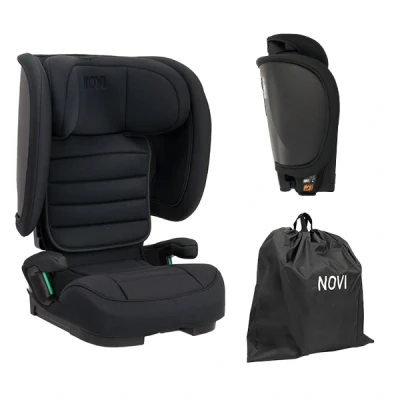 Afbeelding van 50, Korting: Novi Baby Autostoel BabyMax I Size All Black Incl. Draagtas