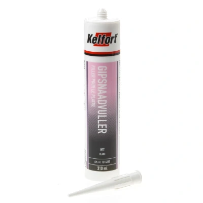 Afbeelding van Kelfort Gipsnaadvuller Wit 310ML