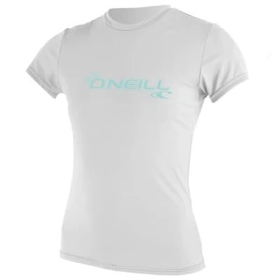 Afbeelding van O&#039;Neill Dames Basic Skins Korte Mouw Spatlap White