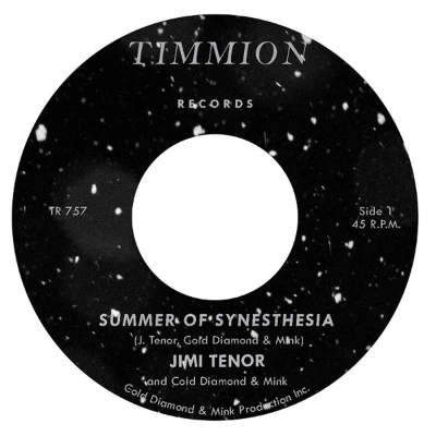 Afbeelding van Jimi Tenor &amp; Cold Diamond Mink Summer Of Synesthesia (7&quot; Vinyl Single)