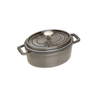 Afbeelding van Staub Cocotte, ovaal, geschikt voor inductie, gietijzer