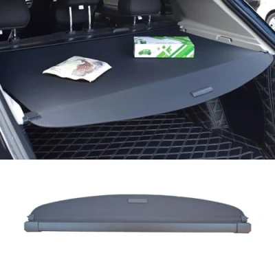 Afbeelding van Auto Intrekbare Cargo Cover Pakket Plank voor LYNK &amp; CO 01 17 19 Kofferbak Security Shield Bagage Schaduw Bescherming Accessoires