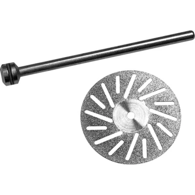 Afbeelding van Donau Elektronik 1646 Diamanten doorslijpschijf Diameter 22 mm Metaal, Glas, Epoxide 1 stuk(s)