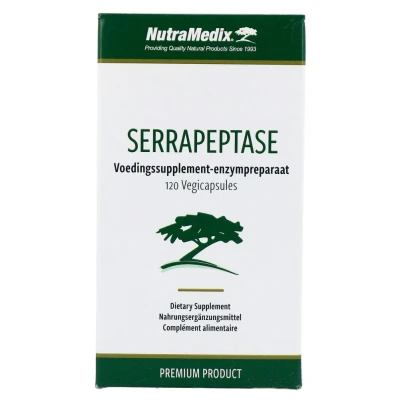 Afbeelding van Nutramedix Serrapeptase 500 Mg, 120 Veg. capsules