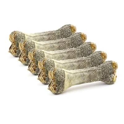 Afbeelding van DOGBOSS kauwbot van 100% natuurlijke ingrediënten in verschillende formaten en smaken (set 5 stuks met kabeljauw, 12 cm)