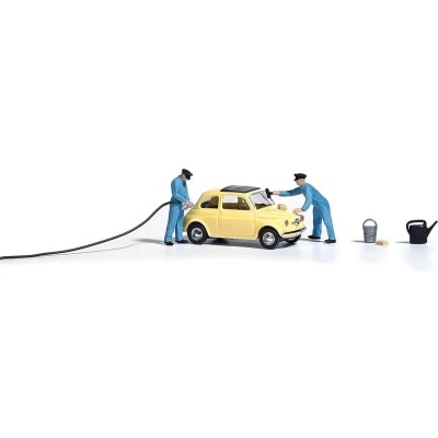 Afbeelding van Busch Action Set 7820 H0 actieset voltanken Bouwpakket