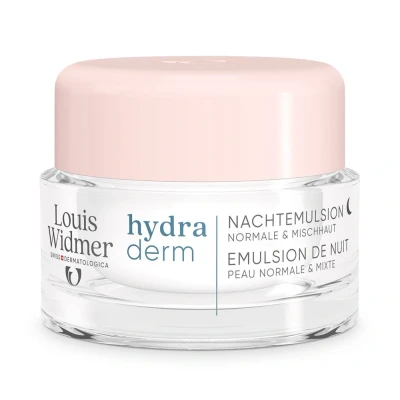Afbeelding van Louis Widmer Hydraderm Nachtemulsie Met Parfum 50ml