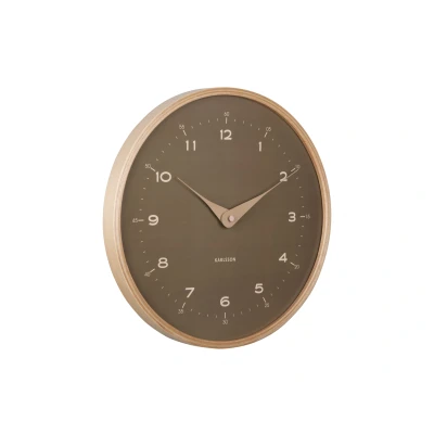 Afbeelding van Karlsson Wandklok Osado Dome Mosgroen Ø30cm