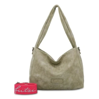 Afbeelding van Fritzi aus Preußen JULE Sunny Schulter 31 CM Handtas, Dames, Maat: One Size, Moss