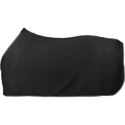 Afbeelding van Horka Zweetdeken Economy Fleece Zwart 145/195