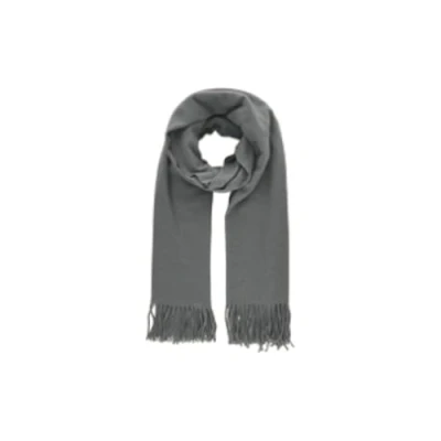 Afbeelding van PIECES Dames Pcjira Wool Scarf Noos sjaal, grijs (dark grey melange), One Size