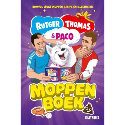 Afbeelding van Het moppenboek van Rutger, Thomas en Paco
