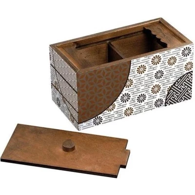 Afbeelding van Philos 5529 Secret Box Spring, raadselbox, geschenkdoos, puzzelbox, trucspel van hout