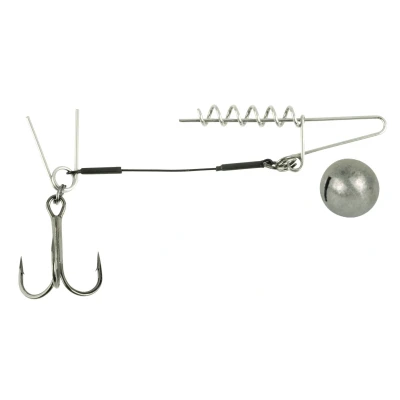Afbeelding van Spro Softbait Spiral Stinger 7x7 Wire Coated Maat : 7cm 7g 12 16cm