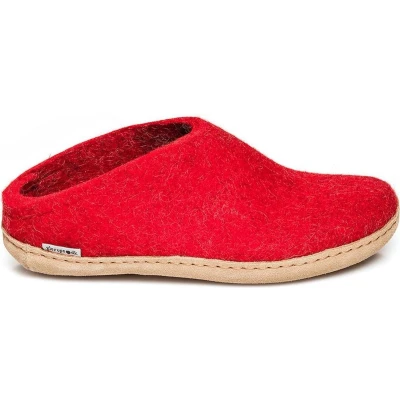 Afbeelding van Glerups OPEN Muiltjes, Maat: 37, Red Wol