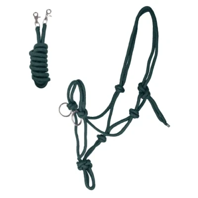 Afbeelding van Waldhausen Touwhalster met Teugels Fir Green Cob