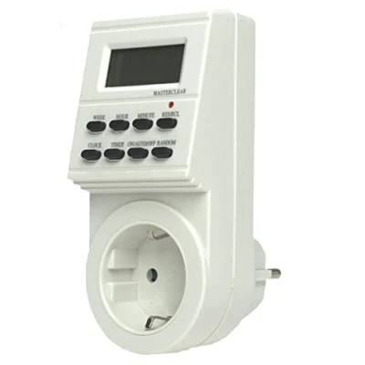 Afbeelding van as Schwabe 24032 Timerschakelaars voor Gebruik Binnenshuis, IP20, Wit