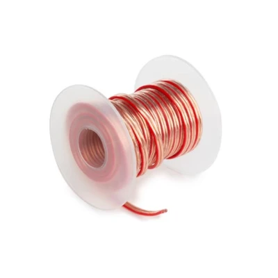 Afbeelding van Luidsprekerkabel op rol HQ Power 20 meter (1.5 mm², Transparant)