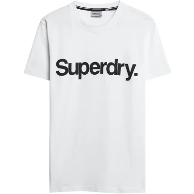Afbeelding van Superdry Core Logo Classic T shirt Met Korte Mouwen Wit XL Man