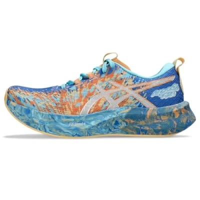 Afbeelding van Asics Noosa TRI 16 Hardloopschoenen competitie, Dames, Maat: 37, Nature blue/faded orange Textiel/ synthetisch